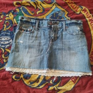 Abercrombie Y2K denim skirt